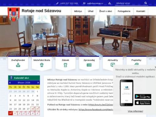 Úřad městyse Rataje nad Sázavou