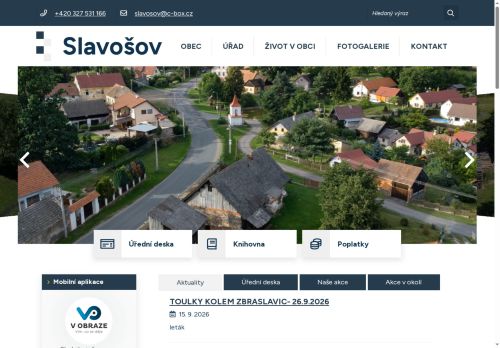 Zobrazit webové stránky Obecní úřad Slavošov