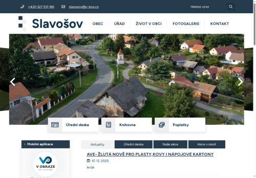 Zobrazit webové stránky Obecní úřad Slavošov