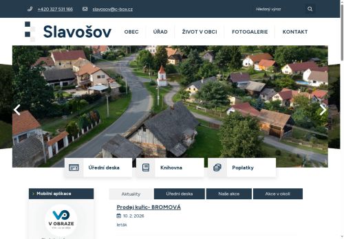 Zobrazit webové stránky Obecní úřad Slavošov