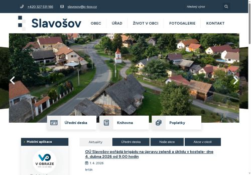 Zobrazit webové stránky Obecní úřad Slavošov