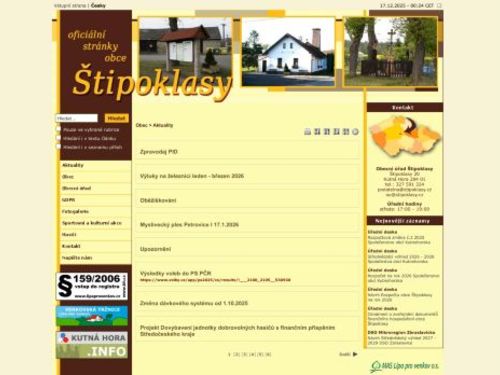 Obecní úřad Štipoklasy
