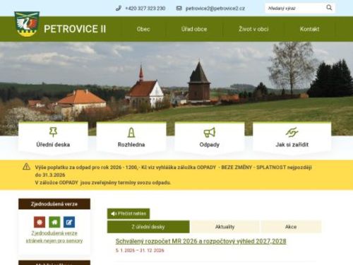 Obecní úřad Petrovice II