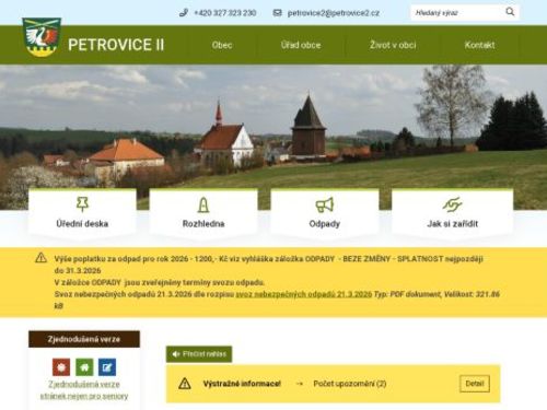 Obecní úřad Petrovice II