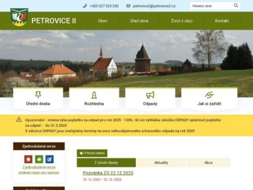 Obecní úřad Petrovice II
