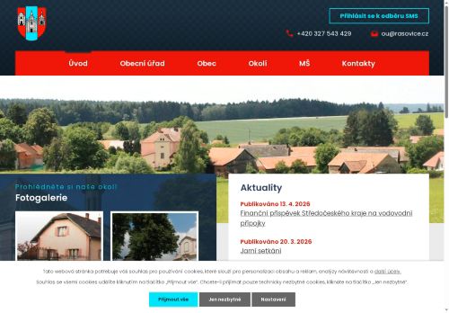 Zobrazit webové stránky Obecní úřad Rašovice