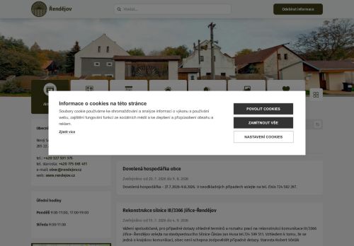Zobrazit webové stránky Obecní úřad Řendějov