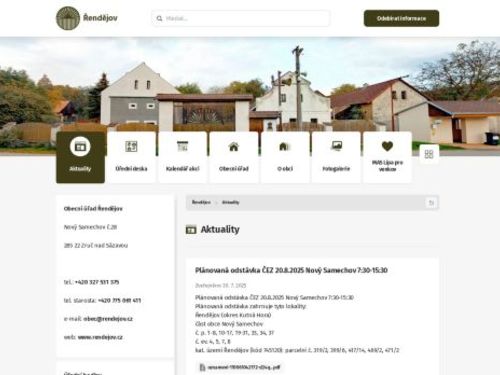 Obecní úřad Řendějov