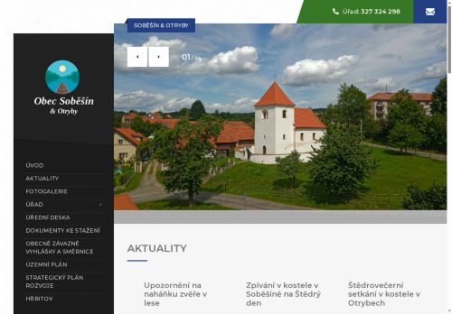 Zobrazit webové stránky Obecní úřad Soběšín