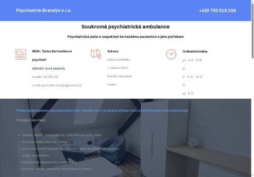 Zobrazit webové stránky Psychiatrie-Brandýs s.r.o.