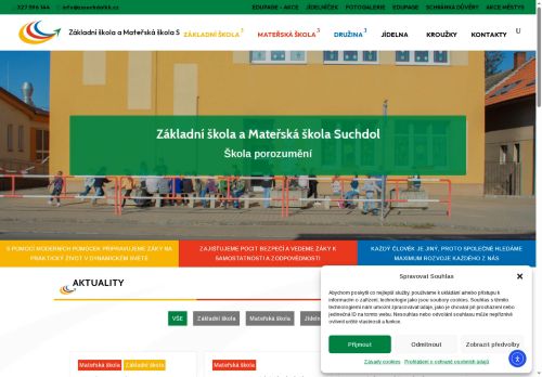 Základní škola a Mateřská škola Suchdol, příspěvková organizace nabízí práci na pozici Asistent/ka pedagoga v obci Suchdol