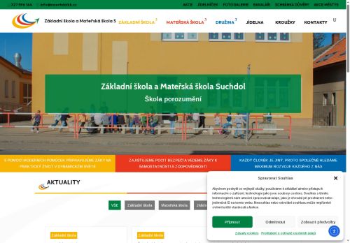 Základní škola a Mateřská škola Suchdol, příspěvková organizace nabízí práci na pozici Asistent/ka pedagoga v obci Suchdol