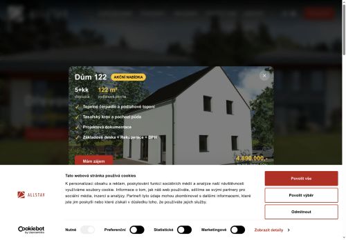 ALLSTAV CZ s.r.o. nabízí práci na pozici Asistent/ka v obci Chotýšany