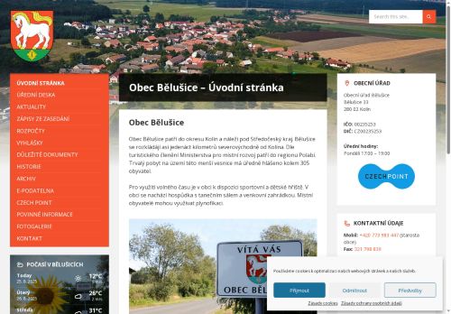 Zobrazit webové stránky Obecní úřad Bělušice