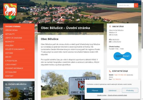Zobrazit webové stránky Obecní úřad Bělušice