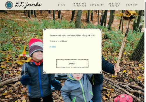 Zobrazit webové stránky Lesní klub Jezerka