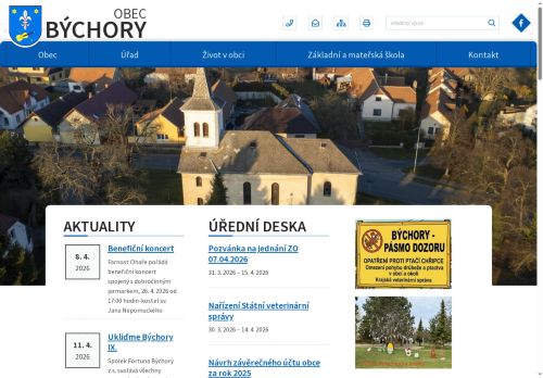 Zobrazit webové stránky Obecní úřad Býchory