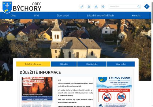 Zobrazit webové stránky Obecní úřad Býchory