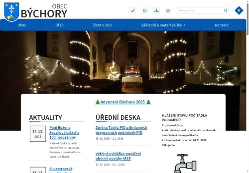 Zobrazit webové stránky Obecní úřad Býchory