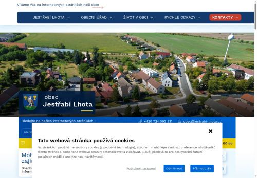 Zobrazit webové stránky Obecní úřad Jestřabí Lhota