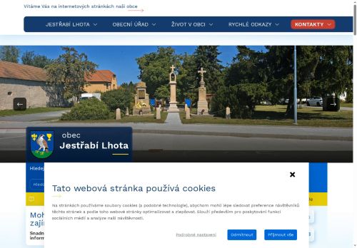 Zobrazit webové stránky Obecní úřad Jestřabí Lhota