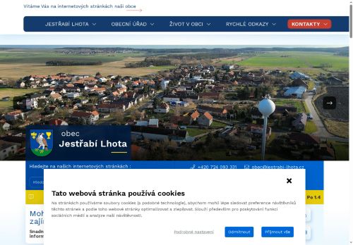 Zobrazit webové stránky Obecní úřad Jestřabí Lhota