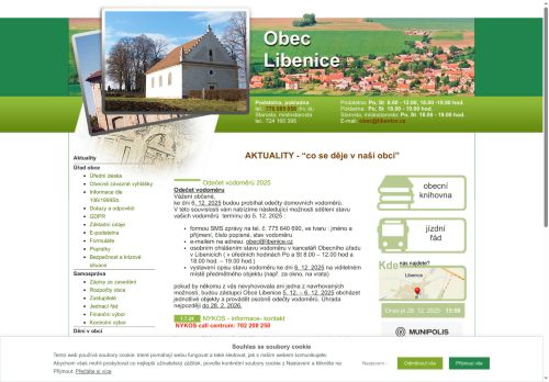 Zobrazit webové stránky Obecní úřad Libenice