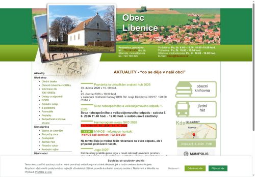 Zobrazit webové stránky Obecní úřad Libenice