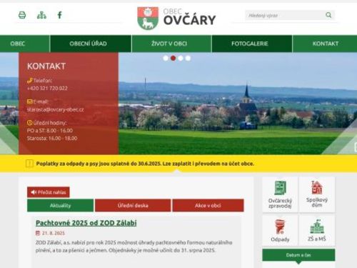 Obecní úřad Ovčáry