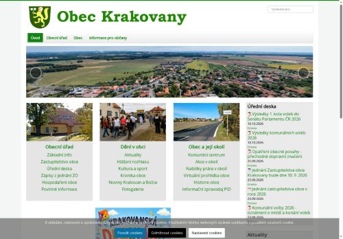 Zobrazit webové stránky Obecní úřad Krakovany