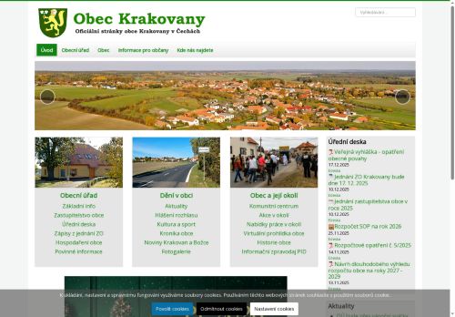 Zobrazit webové stránky Obecní úřad Krakovany