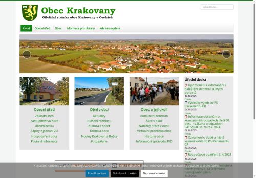 Zobrazit webové stránky Obecní úřad Krakovany