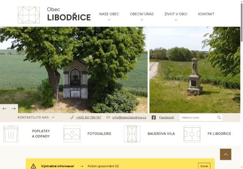 Zobrazit webové stránky Obecní úřad Libodřice