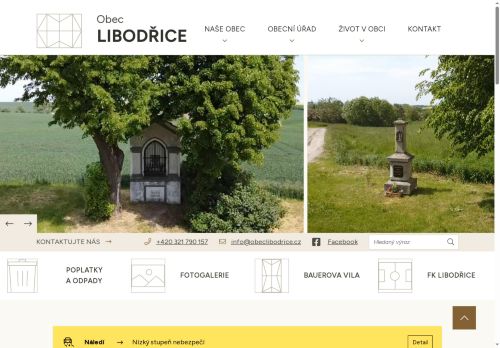Zobrazit webové stránky Obecní úřad Libodřice