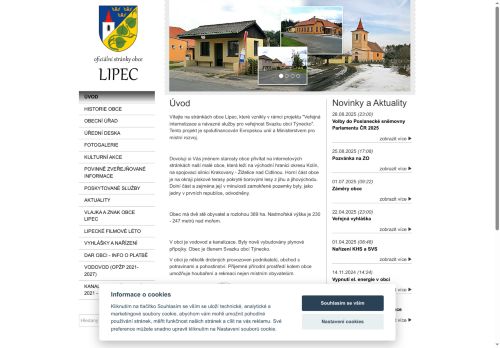 Zobrazit webové stránky Obecní Úřad Lipec