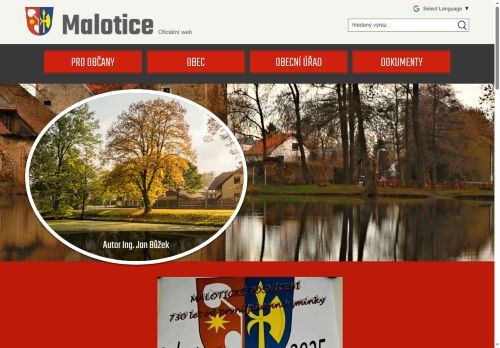 Zobrazit webové stránky Obecní úřad Malotice