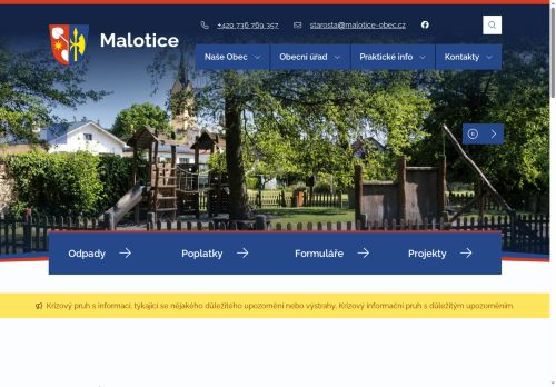 Zobrazit webové stránky Obecní úřad Malotice