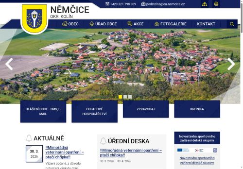 Zobrazit webové stránky Obecní úřad Němčice
