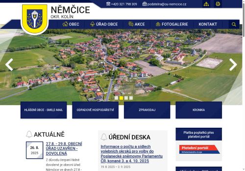 Zobrazit webové stránky Obecní úřad Němčice
