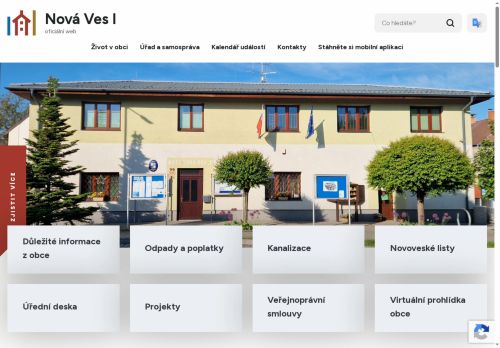 Zobrazit webové stránky Obecní úřad Nová Ves I