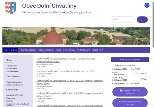 Zobrazit webové stránky Obecní úřad Dolní Chvatliny