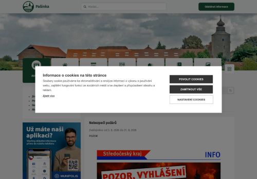 Zobrazit webové stránky Obecní úřad Pašinka