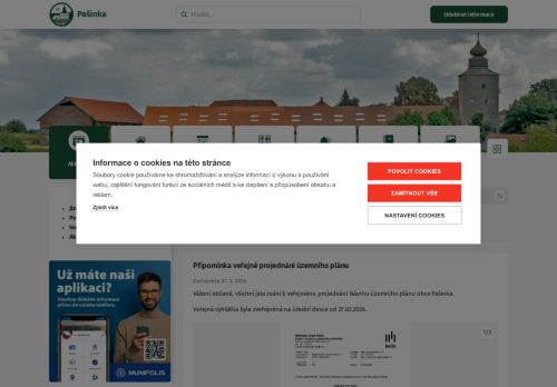Zobrazit webové stránky Obecní úřad Pašinka