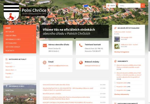 Zobrazit webové stránky Obecní úřad Polní Chrčice