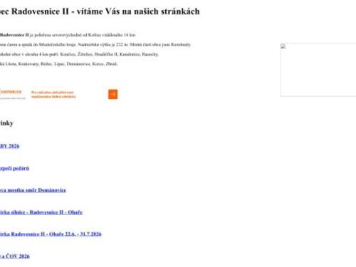 Obecní úřad Radovesnice II