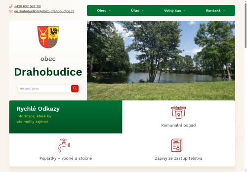 Zobrazit webové stránky Obecní úřad Drahobudice