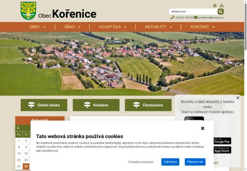 Zobrazit webové stránky Obecní úřad Kořenice