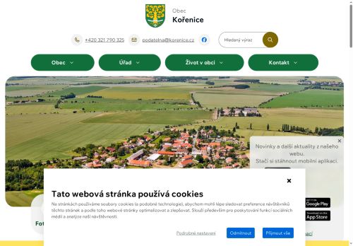 Zobrazit webové stránky Obecní úřad Kořenice