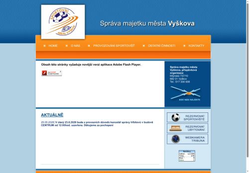 Zobrazit webové stránky Turistická ubytovna Stadion