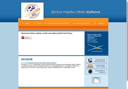 Zobrazit webové stránky Turistická ubytovna Stadion